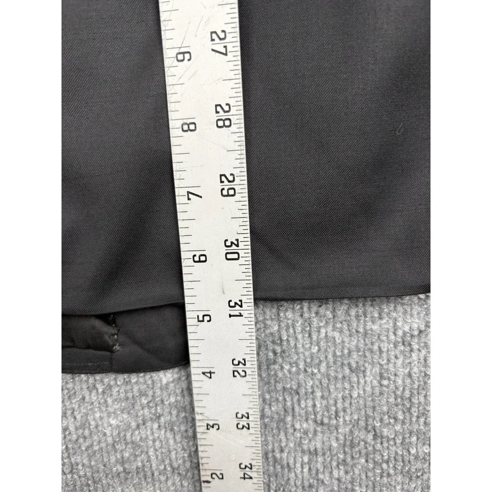 Filarte Betenly 100% Wool Blazer Sport Coat Black 40R Italy Fabric 2 Button